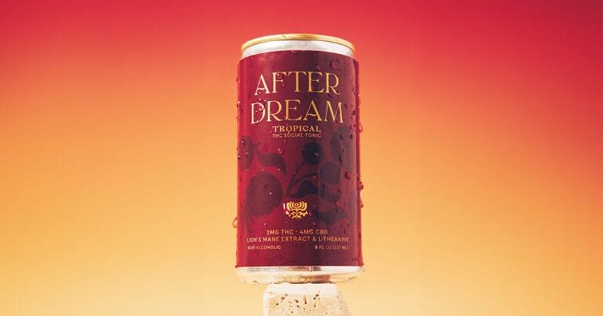 Microdosed Social Tonics – Afterdream is a RTD Alcohol Alternative for a Light, Mood-Lifting High (TrendHunter.com)