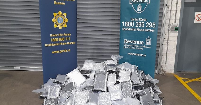  Man (50s) due to appear in court in connection with €1.8m cannabis seizure
