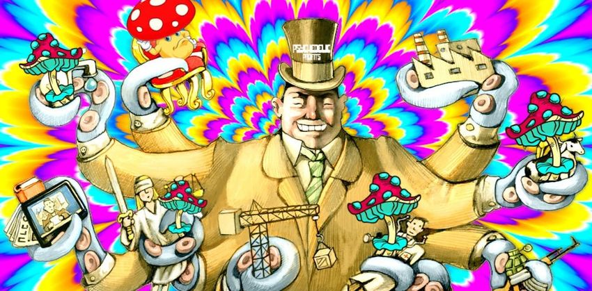 The rise of psychedelic capitalism: Work harder and be happy about it?