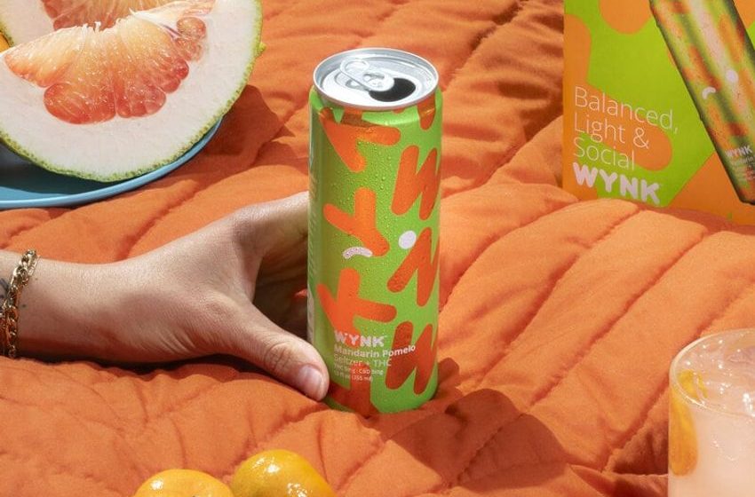 Summery Cannabis Seltzers – Wynk Mandarin Pomelo is a Tart, Juicy Limited-Time Seasonal Flavor (TrendHunter.com)
