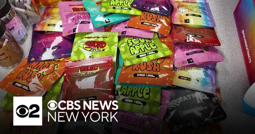 Police target illegal cannabis shops on Long Island accused of marketing, selling to kids