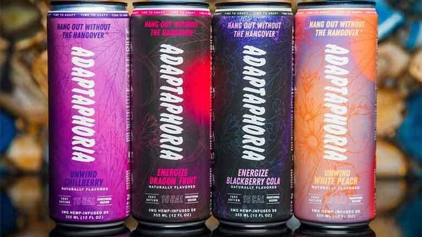 Clarifying Cannabis Refreshments – ADAPTAPHORIA Hemp-Based Beverages Come in Two Effect Options (TrendHunter.com)