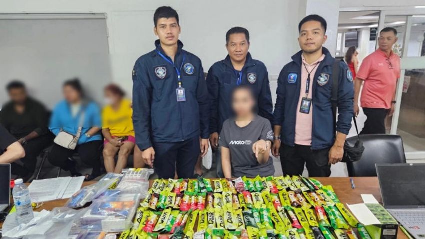 Pattaya weed shop busted for vape sales