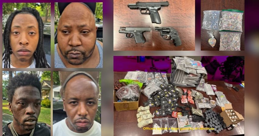 Search warrant at Atlanta home turns up cocaine, THC gummies, marijuana