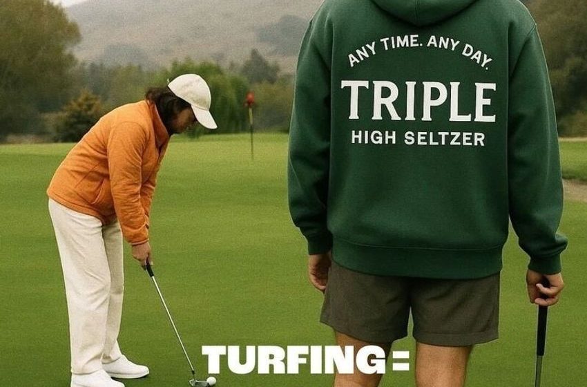 Casual Cannabis-Infused Beverage Campaigns – Triple Debuts Its Laid-Back ‘Turfing’ Campaign (TrendHunter.com)