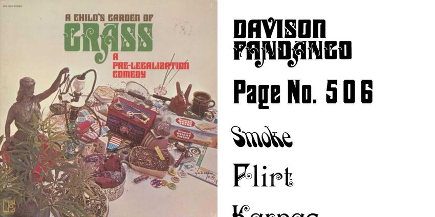  A Child’s Garden of Grass album art, book cover and campaign