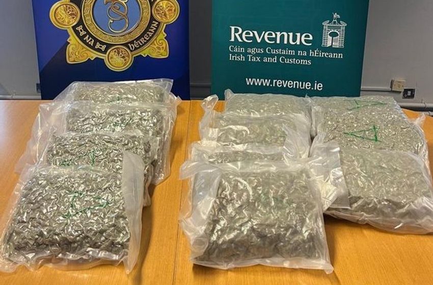  Teen and man arrested as gardaí seize €240,000 worth of cannabis in Dublin
