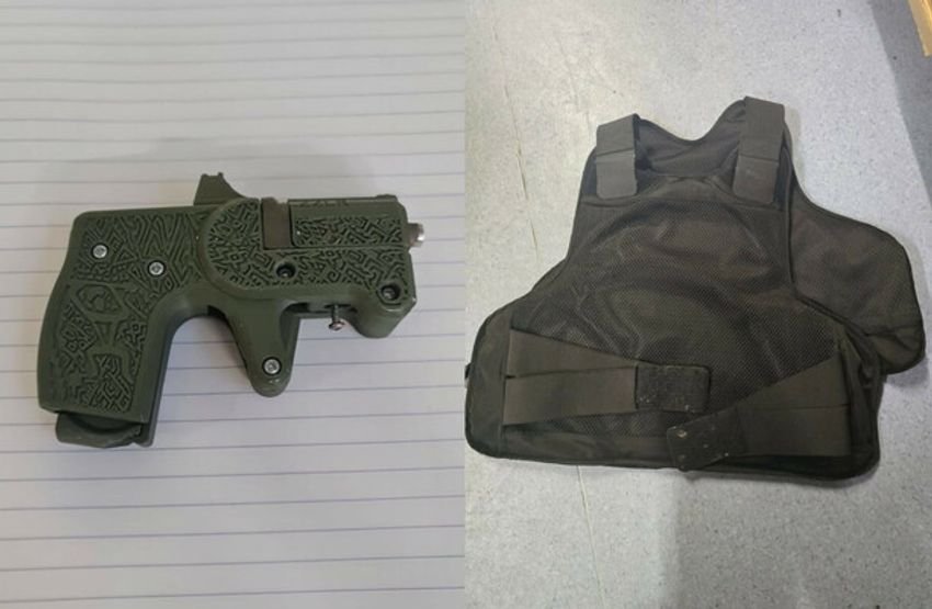 Pistol fell out of man’s bulletproof vest while he was being searched for cannabis, gardaí say