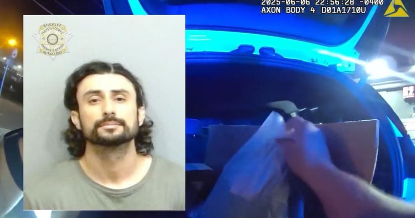 WATCH: Driver tells APD car was a rental after pounds of marijuana found inside trunk