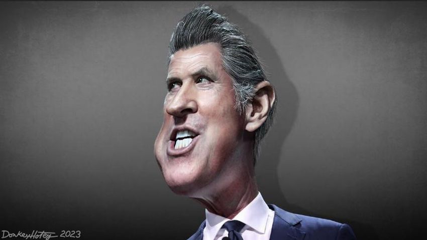  To Where is Knuckleheaded Newsom Planning to Reset His Image?