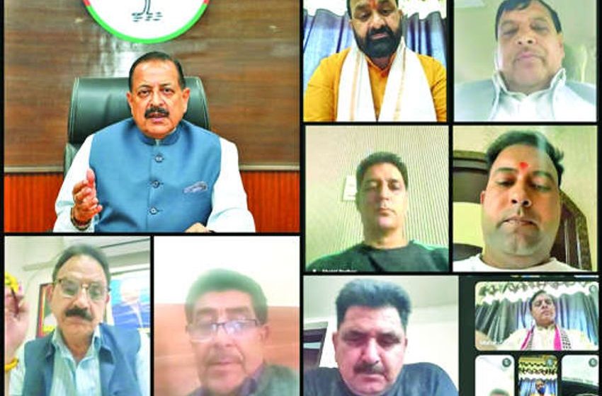  Dr Jitendra convenes constituency meeting to finalise programmes commemorating Modi Govt’s 11 years