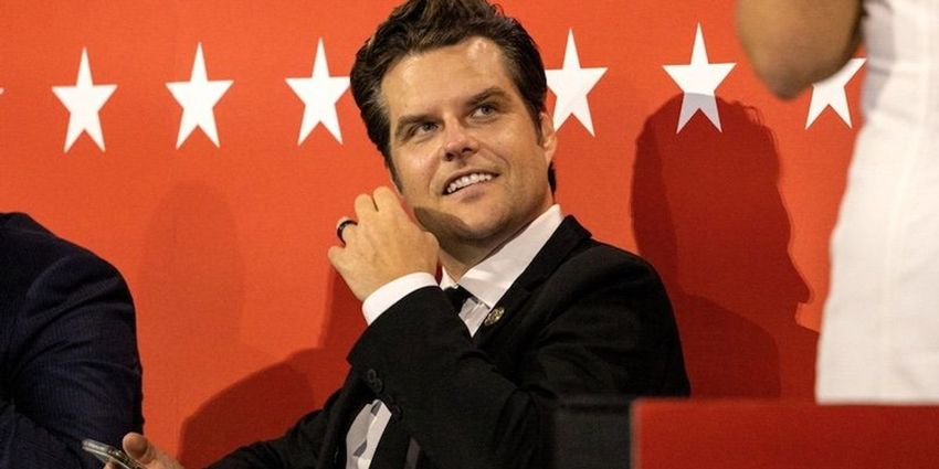 Matt Gaetz speaks out after plane passenger leaks new Trump-linked weed deal