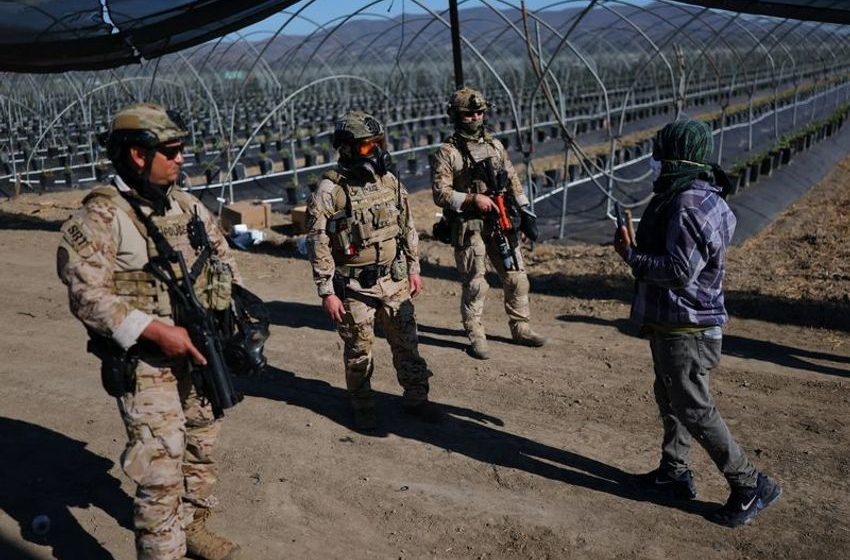 US citizen says he was jailed for three days after California immigration raid