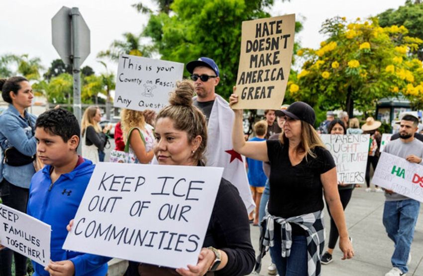 Farm worker dies after ‘chaotic’ US immigration raid in California