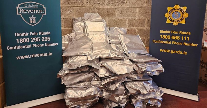 Man (40s) arrested over €1.6m herbal cannabis seizure in Wexford