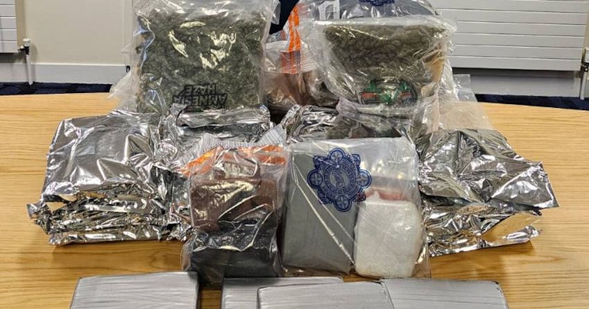 Drugs valued at €2.2 million seized by gardaí in Dublin and Laois