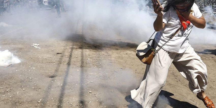 Federal Agents Spray Tear Gas at Protesters, Children During ICE Raids at California Farms