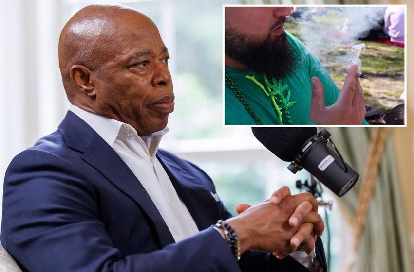  Eric Adams isn’t high on the smell of marijuana ‘everywhere’ in NYC: ‘I think it should be relegated to certain areas’