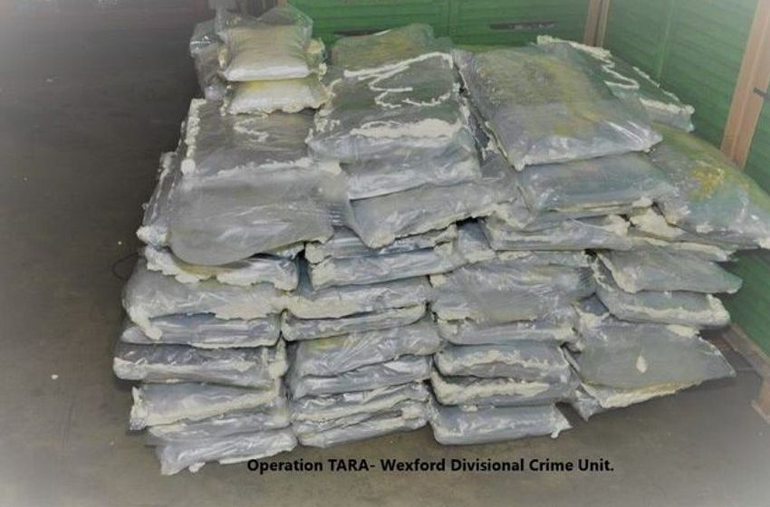 Man arrested after gardaí discover €1.9m of cocaine and cannabis in Co Wexford