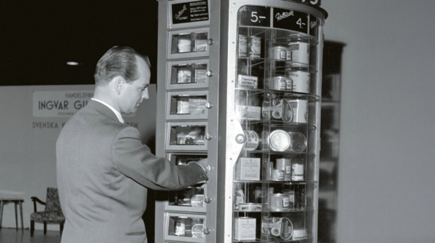 The history of vending machines and the case of Greece – From milk and oil to champagne and gold bars