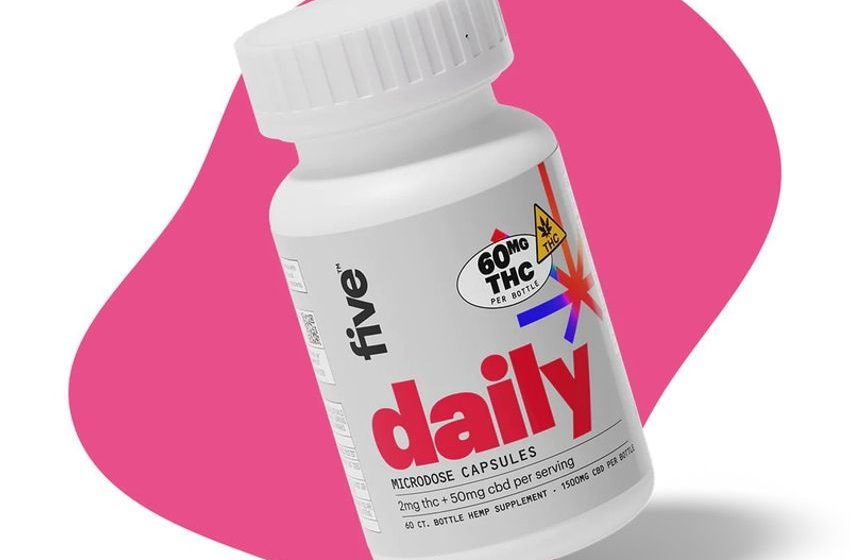 Microdose Cannabis Capsules – Five Microdose 2mg THC Capsules are Vegan-Friendly (TrendHunter.com)