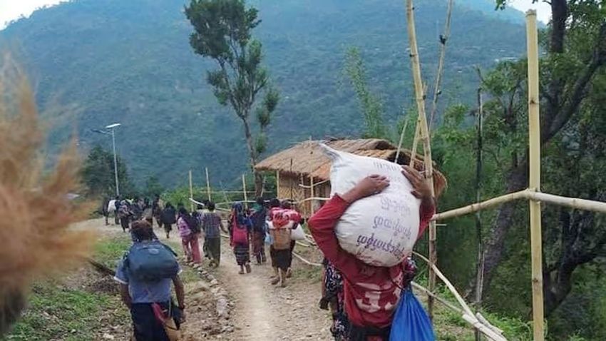 439 Myanmarese among 460 foreigners held for crimes in Mizoram since 2020: Police