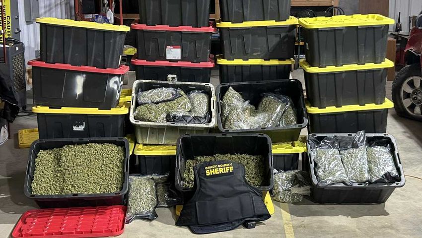 Grady County Sheriff’s Office makes arrests in illegal marijuana bust