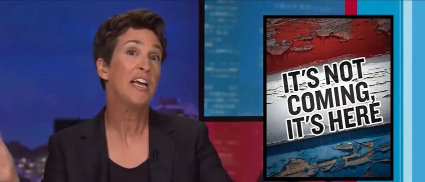  Rachel Maddow Delivers Discombobulated ‘Dictatorship’ Diatribe For Half Her Weekly Show