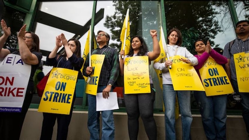 B.C. public workers’ strike expands to liquor, cannabis distribution warehouses