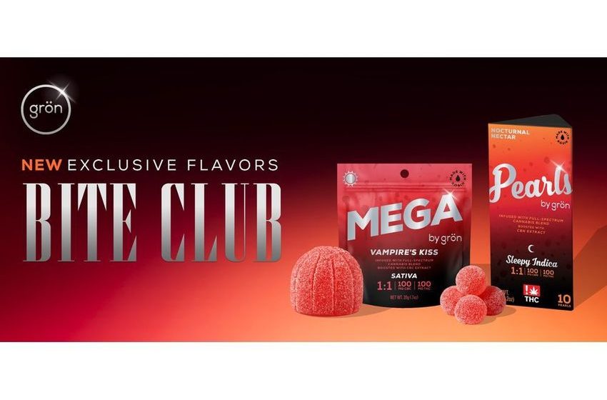  Grön Unveils Bite Club: Vampire-Inspired Limited-Edition Halloween Edibles