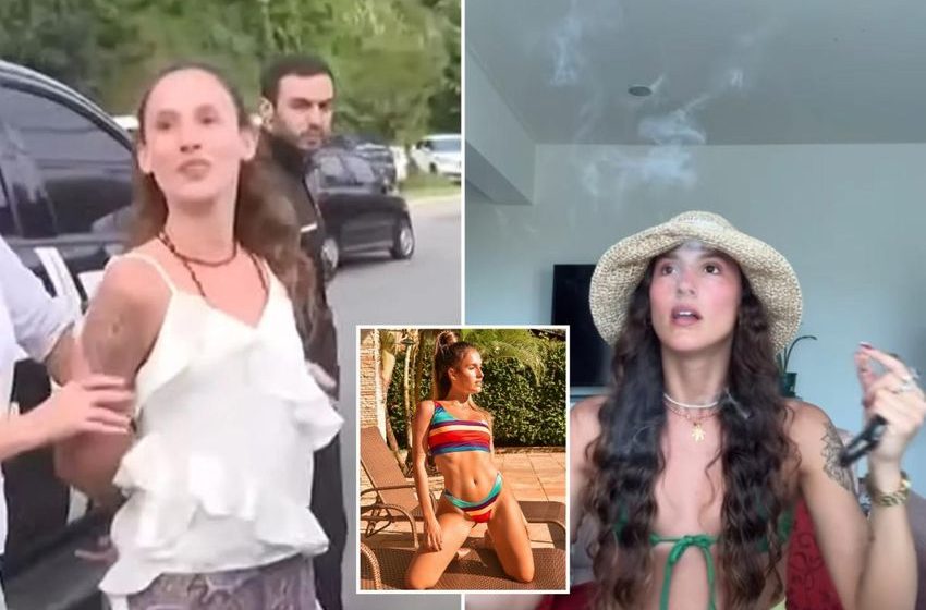 Bikini-clad Brazilian influencer Melissa Said breaks silence after she’s arrested, accused of being drug trafficking queen