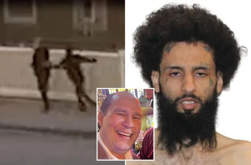 Gruesome new video shows moment former Massachusetts mayor was stabbed outside his cannabis dispensary