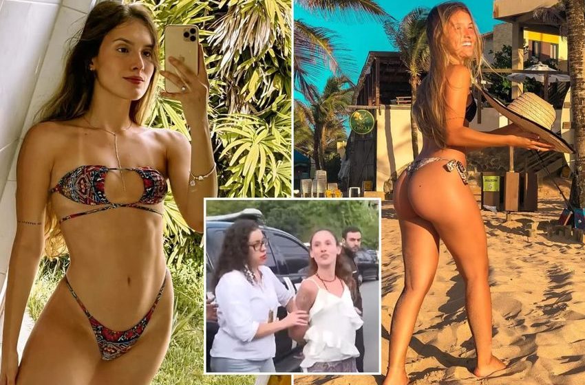 Bikini-clad Brazilian influencer caught after manhunt over allegedly running ‘drug trafficking ring’