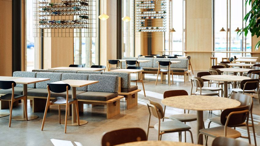  Spring Studio uses biomaterials to create sustainable interiors for World Heritage Centre Wadden Sea