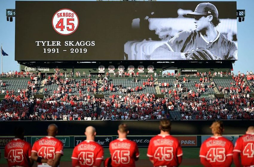  Tyler Skaggs’ mother recalls son’s drug addiction, widow says she was unaware