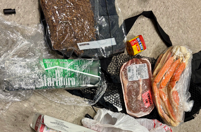  Drone delivers steak, crab legs and huge bag of cannabis to US prisoners. Guards get there first