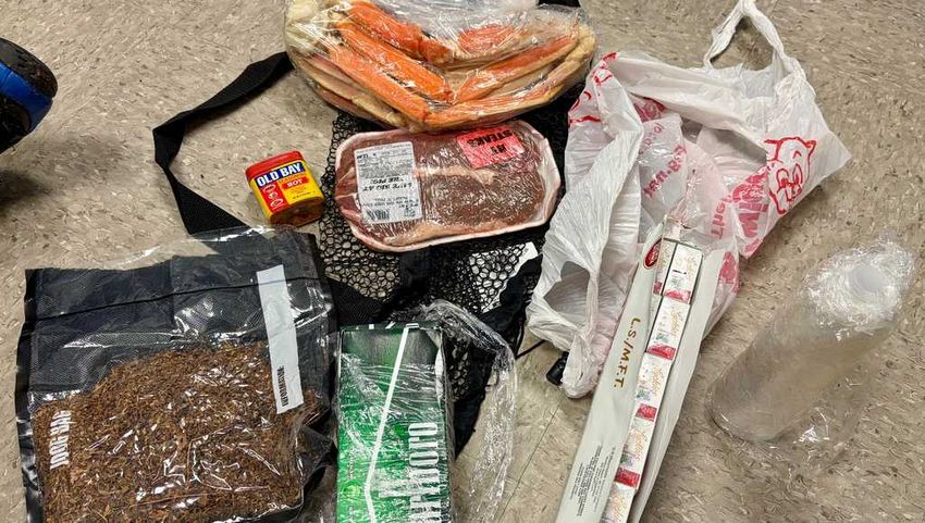  Steak, crab legs, marijuana dropped into prison yard with drone