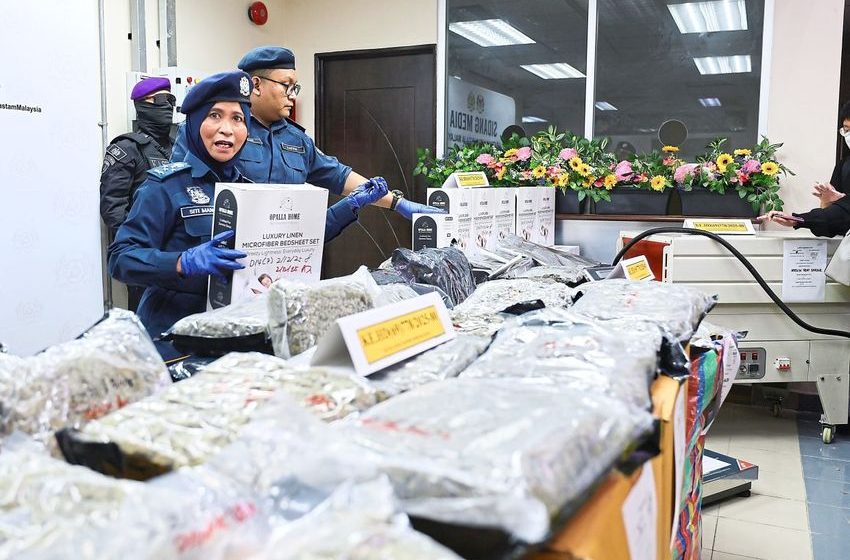  Customs seize RM62mil of cannabis buds