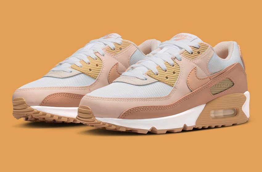  The Nike Air Max 90 Weaves A “Hemp” Colorway