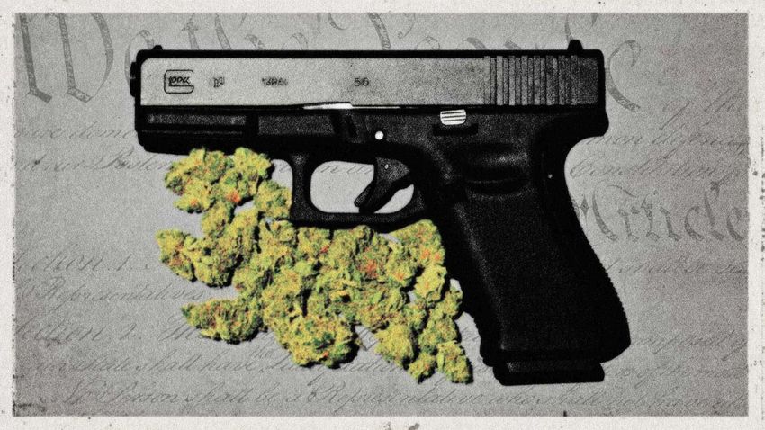  19 States That Legalized Marijuana Use Nevertheless Say It Should Disqualify People From Owning Guns