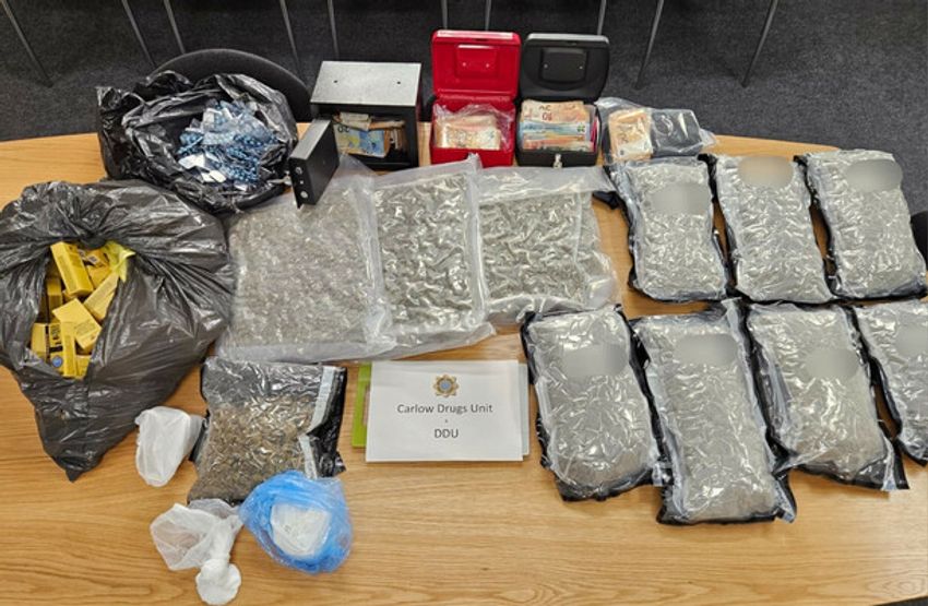  Cannabis, cocaine, vapes and cash totalling €740,000 seized in separate garda raids