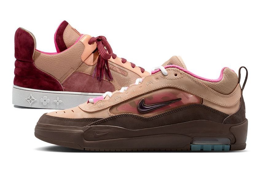  The Nike SB Air Max Ishod Gives Off Louis Vibes In “Hemp”