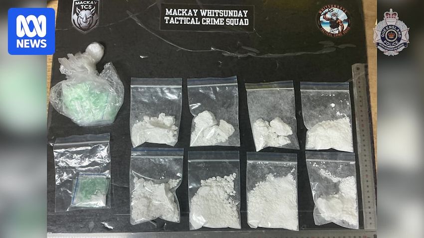  $100k worth of cocaine, cannabis and cash seized in the Whitsundays