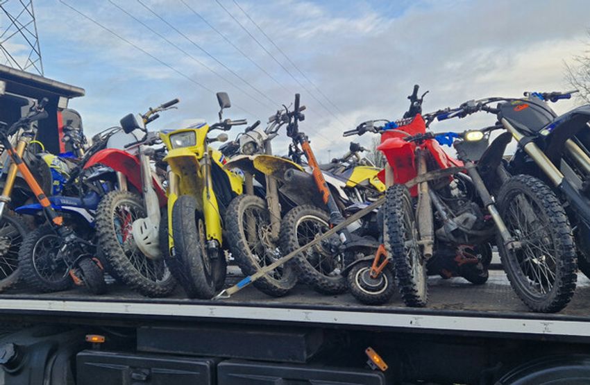  More than 60 scramblers, e-scooters, and e-bikes seized across west Dublin
