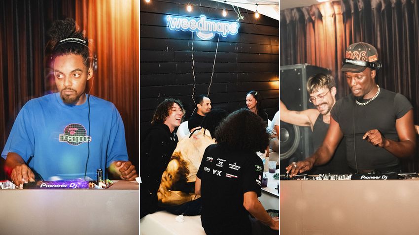  Weedmaps x Sound District Studios Host Miami Music Week VIP Night with Ricci Riera, Rara, Pressure Point: Photos