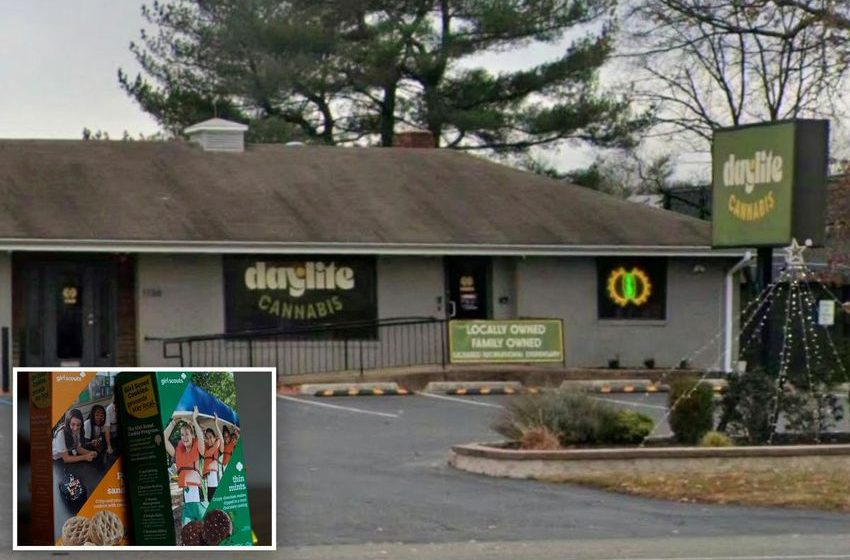  NJ Girl Scouts troop in hot water for selling cookies outside pot shop to meet high demand