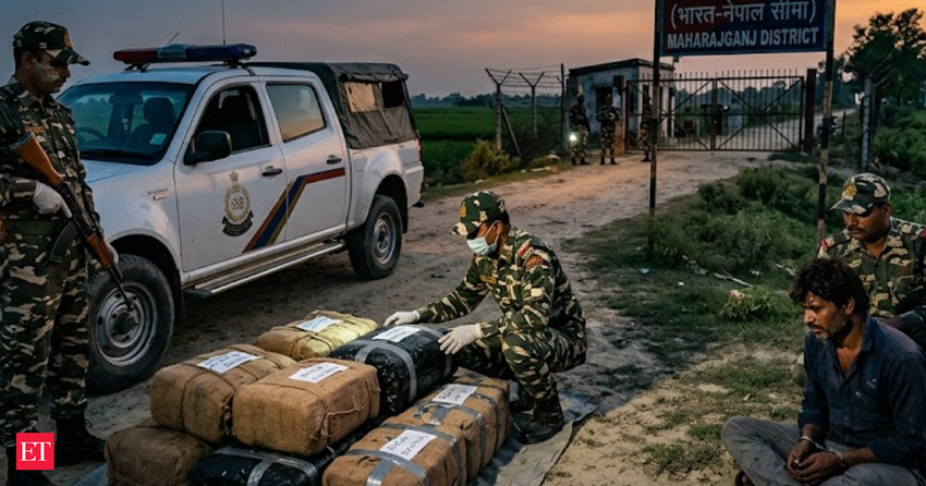  Indo-Nepal border: ₹20 crore narcotics bust in UP’s Maharajganj, SSB arrests Bihar man