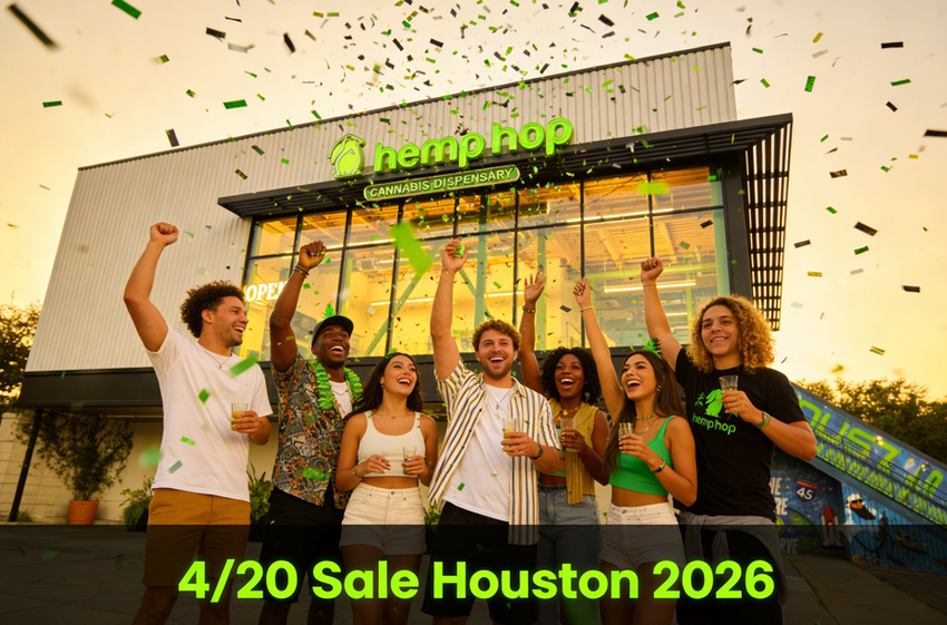  Hemp Hop’s First 420 Deals in Houston, TX – Buy 3 Get 1 Free 2026