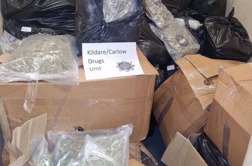  Gardaí arrest three men and a woman during €7m cannabis seizure
