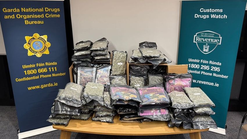  Two arrested after €1 million cannabis seized in Co Louth